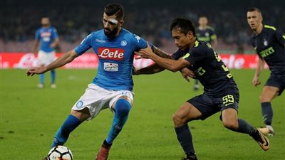 التشكيل المتوقع لقمة إنتر ميلان ونابولي في الدوري الإيطالي 