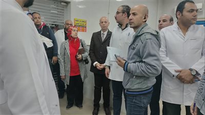 وكيل صحة الشرقية يتفقد الخدمة الطبية بمستشفى كفر صقر المركزي 