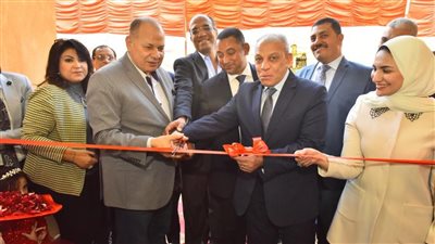 محافظ أسيوط ورئيس هيئة تنمية الصعيد يفتتحان المجمع الصناعي بالشامية بساحل سليم