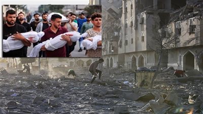 عشرات الشهداء في قصف إسرائيلي علي منازل شرق غزة