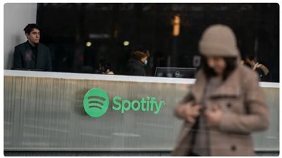 Spotify تسرح 17% من الموظفين في جميع أنحاء الشركة