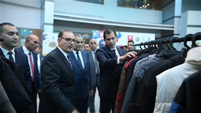 محافظ كفرالشيخ يفتتح معرض الحماية الاجتماعية 