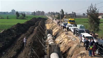 محافظ كفرالشيخ يتفقد أعمال توسعة ورفع كفاءة دائري العاصمة 