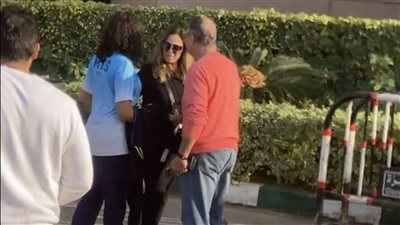 داليا البحيري تحرص على حضور جنازة ناهد فريد شوقي