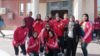 طالبات جامعة أسيوط يشاركن في اللقاء الرياضي 