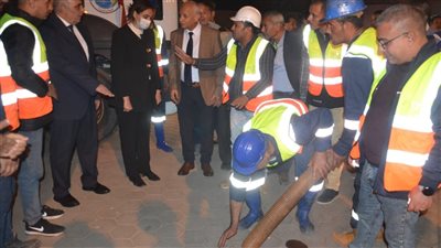 نائب محافظ البحيرة تتفقد اصطفاف المعدات لمجابهة الأزمات والطوارئ