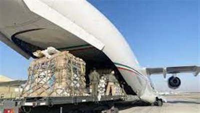 إقلاع الطائرة الإغاثية الـ36 من الجسر الجوي الكويتي متجهة إلى العريش