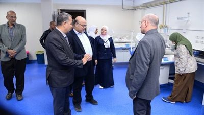 افتتاح غرفتي عناية مركزة بوحدة المبتسرين فى مستشفى الأطفال الجامعي بأسيوط