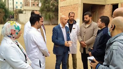 زيارة تفقدية لوكيل صحة الشرقية للمنشآت الطبية بفاقوس 
