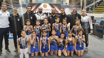 الصيد يحصد 13 ميدالية فى بطولة الجمهورية للجمباز الفني 