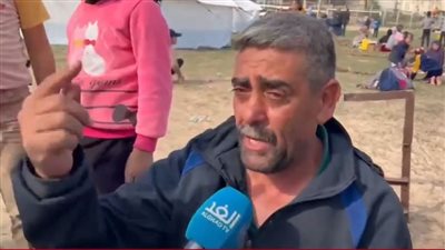  البرد يفنينا .. نزوح مليون فلسطيني لرفح وعائلة تصرخ: 