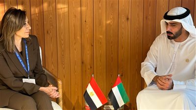وزيرة الثقافة تبحث مع نظيرها الإماراتي سبل التعاون لدعم انطلاق أصدقاء العمل المناخي 