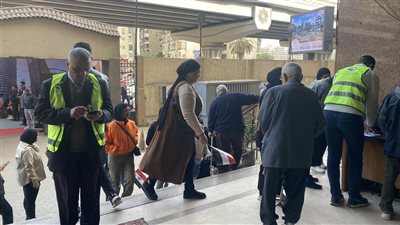فتح أبواب اللجان بمدينة نصر بالانتخابات الرئاسية ٢٠٢٤