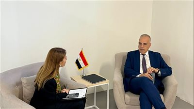 وزير الري يلتقى المدير الإقليمي لمكتب اليونيسكو بالقاهرة على هامش مؤتمر COP28
