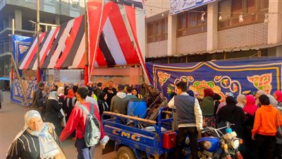 توافد المواطنين على لجان القليوبية للمشاركة في الانتخابات الرئاسية