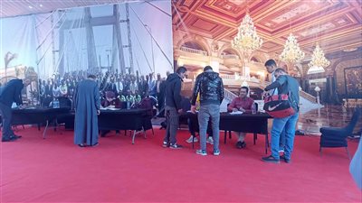 توافد الشباب على لجان الاقتراع برمسيس أول أيام الانتخابات الرئاسية