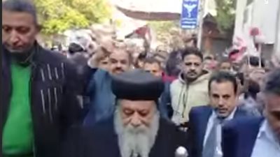 الأنبا ديمتريوس يدلي بصوته في الانتخابات الرئاسية