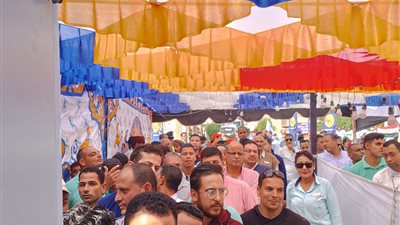  إقبال كبير من الناخبين على لجان الوافدين بمدينة شرم الشيخ 