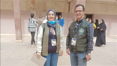 بعثة الجامعة العربية تشارك في متابعة اللجان الانتخابية بشبرا  