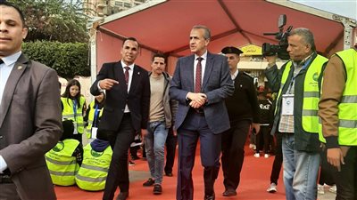 الانتخابات الرئاسية٢٠٢٤| الوزير خيرت بركات يدلى بصوته بمدرسة الطبري بمصر الجديدة