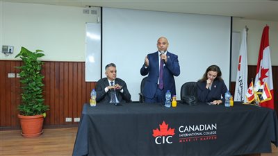 ندوة عن أهمية المشاركة بالانتخابات الرئاسية في cic بحضور 