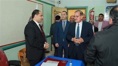 محافظ كفرالشيخ يتفقد لجان الانتخابات الرئاسية 2024