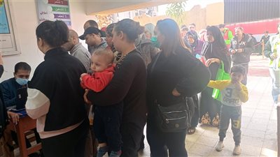 استمرار توافد المواطنين على لجان الاقتراع برمسيس قبل الاستراحة