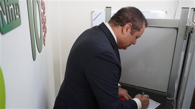  رئيس الاعتماد والرقابة يدلي بصوته في الاستحقاق الدستوري لانتخابات الرئاسة ٢٠٢٤