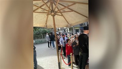 عودة عمليات التصويت بلجان شبرا بعد انتهاء راحة القضاة