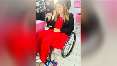 إيمان كريم تُدلي بصوتها في الانتخابات الرئاسية 2024.. وتدعو ذوي الإعاقة للمشاركة بإيجابية 