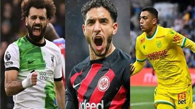 5 أهداف وأرقام تاريخية.. المحترفون المصريون نجوم ساطعة بالدوريات الأوروبية