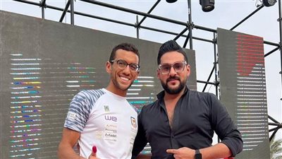 الجندي بطل الخماسي الحديث يدلي بصوته في الانتخابات الرئاسية