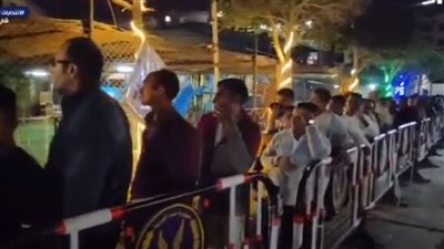 إقبال كبير على لجان الاقتراع بالغردقة في الفترة المسائية (شاهد) 