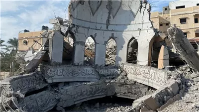  الآثار الفلسطينية: تدمير المسجد العمري بغزة جزء من مُخطط الاحتلال لطمس التراث الوطني