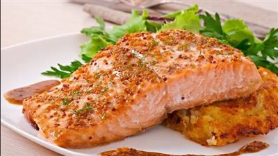 للدايت| طريقة عمل السلمون المشوي بالشبت.. يخلصك من دهون البطن