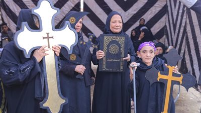 يحيا الهلال مع الصليب.. مسلمون وأقباط يهتفون 