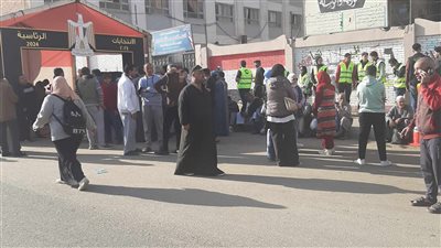 الانتخابات الرئاسية ٢٠٢٤ | توافد عشرات المواطنين على لجان النزهة باليوم الثاني للتصويت
