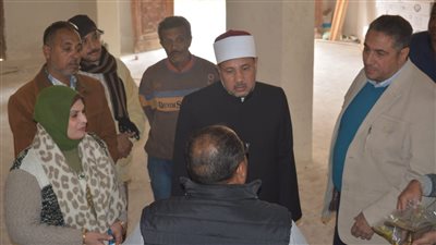 نائب رئيس جامعة الأزهر بأسيوط يتفقد إنتهاء أعمال الصيانة بالمدينة الجامعية للطالبات