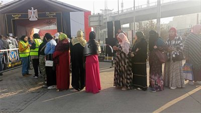 الانتخابات الرئاسية 2024.. السيدات يتصدرن المشهد الانتخابي برمسيس