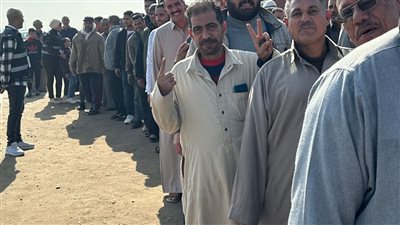 قرى جنوب بورسعيد تحتشد للإدلاء بأصواتها