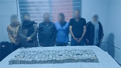 ضبط 6 أشخاص استدرجوا مواطنًا واستولوا منه على مبلغ مالى كبير بالجيزة