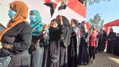 إقبال كثيف على لجان الانتخابات بجنوب سيناء في اليوم الثاني 
