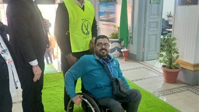 توافد كبير من ذوى الهمم وكبار السن للمشاركة فى الإستحقاق الدستوى بالمنوفية