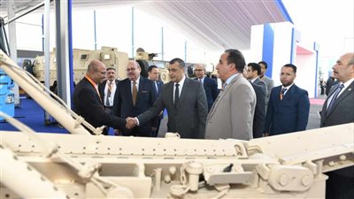 وزارة الدولة للإنتاج الحربى تتميز في المعرض الدولى للصناعات الدفاعية 