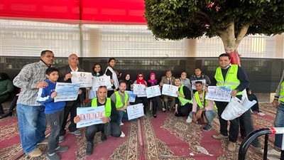 كيان شباب مصر يسهل عملية دخول المواطنين للجان بالشرقية