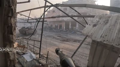 سرايا القدس تعرض مشاهد استهدافها لآليات العدو في شرق غزة.. صور