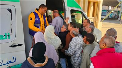 تردد 4 آلاف مواطن على القوافل الطبية في محيط اللجان الانتخابية بالغربية