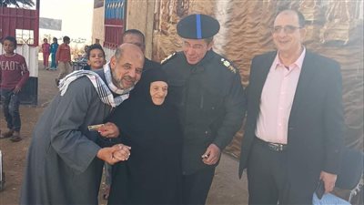 أكبر معمرة بالفيوم تدلي بصوتها فى الانتخابات الرئاسية 