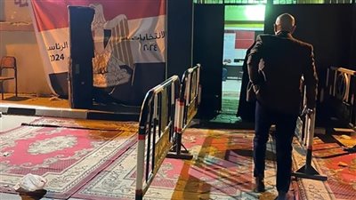 صور..هدوء يسيطر على اللجان الانتخابية بشبرا مصر قبل الغلق
