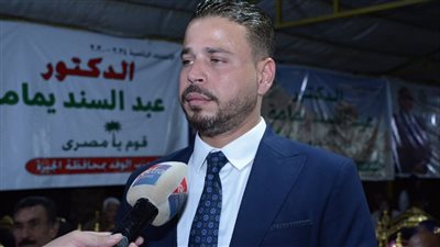 محمد الكردي منسق عام الجيزة بحملة عبد السند يمامة: إقبال المواطنين يحمل دلالات إيجابية